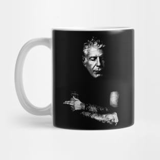 anthony bourdain Mug